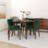 4 - Person Solid Wood Top Four Leg Dining Set-90565156