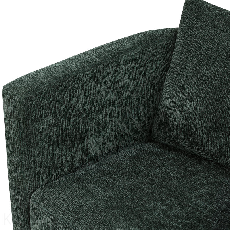 Fauteuil d'appoint pivotant, Green