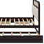 Lit plateforme en bois avec gigogne et 2 tiroirs Athenia-366041128