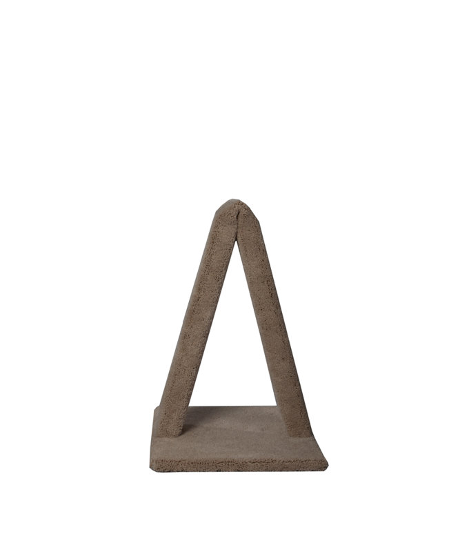 23" Mitzel Carpeted A-Frame Scratching Post