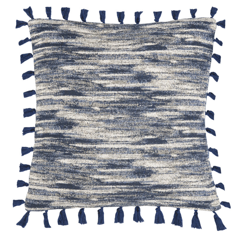 Marni Tassels Cotton Throw Pillow