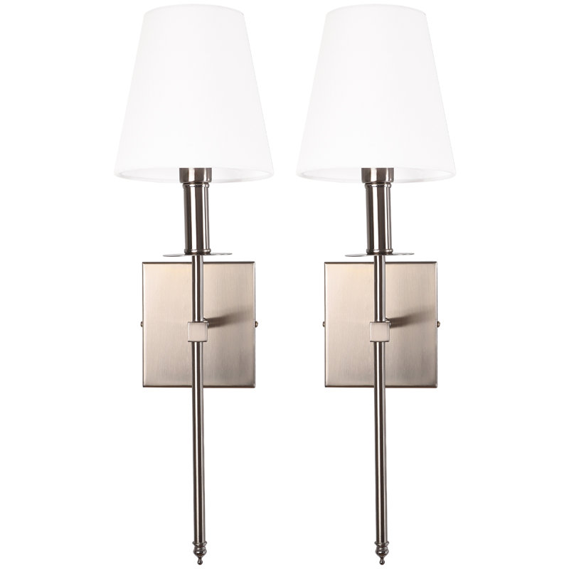 New Britain 1 - Light Dimmable Wallchiere, Brushed Nickel