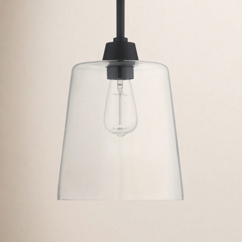 Plafonnier 1 lumière Barba noir mat