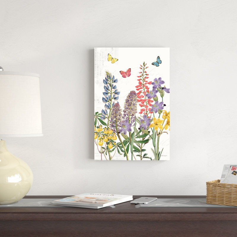 Jardin de Pâques floral VI, H 12 po x l 18 po x P 1,25 po