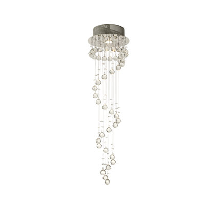 1 - Light Crystal Chandelier