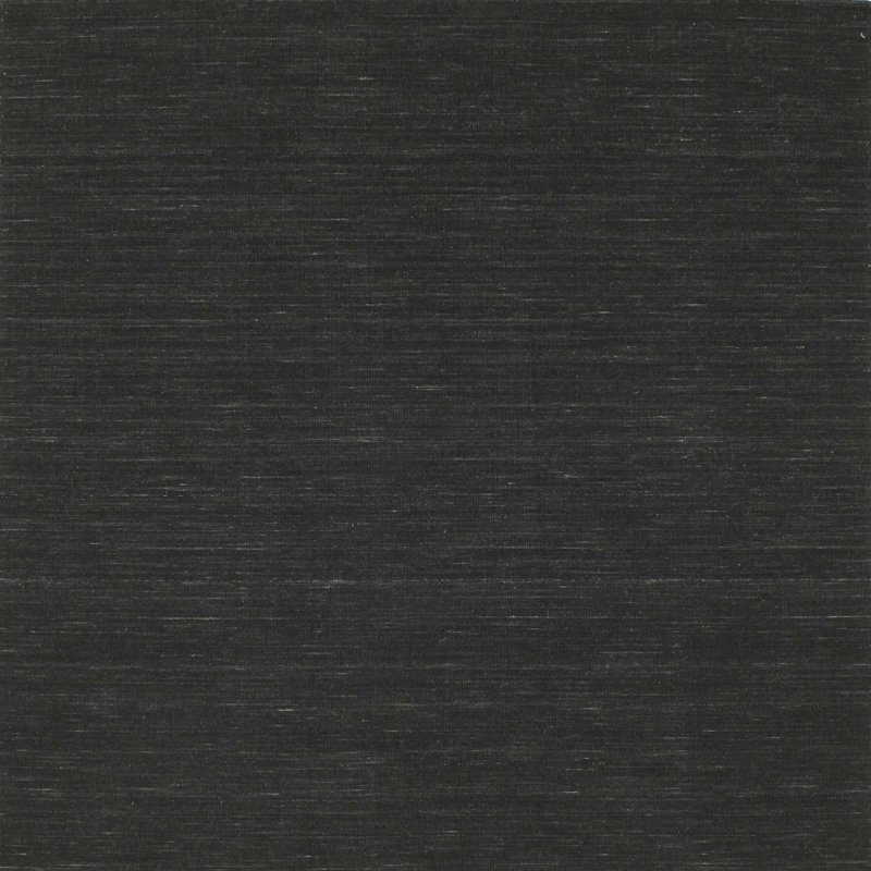 Tapis contemporain noir, Carré 7 pi x 7 pi