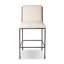 Julissa Upholstered Bar Stool with Metal Frame-390240268