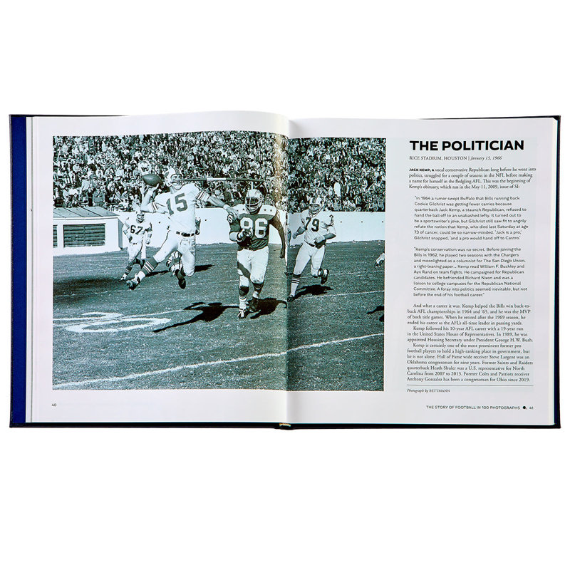 Sports Illustrated The Story Of Football Leather Bound Book