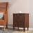 Mid-Century Modern Nightstand with Draws（set of 2）-1364703454