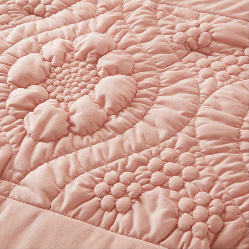 2-Piece Twin Comforter Set,Pink