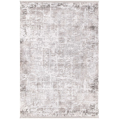 Acencion Tencel Abstract Indoor Rug