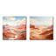 Desert Dreams Canyon Drift - Ensemble de 2 collages carrés de paysages abstraits-1467757129-1467757131