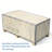 63" Freestanding Bathtub White Solid Surface Deep Stone Resin Soaking Tubs