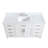 Amelia 60'' Single Bathroom Vanity with Stone Top-859808798