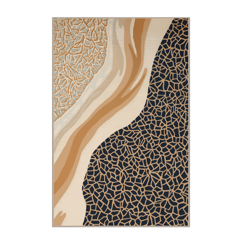 Tapis lavable à la machine Pacchiana, 5 x 7