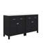 Ensemble de meuble-lavabo simple 60 po avec lavabo double 60 po-1293555845