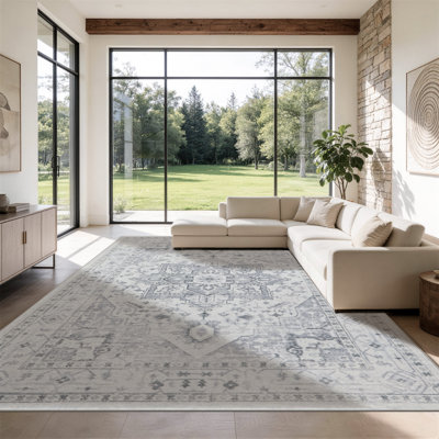 Tapis moderne à poils courts et abstrait, tapis d'intérieur lavable à la machine avec envers en caoutchouc antidérapant