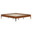 Base de lit plateforme classique en bois avec support en lattes de bois en métal-1741761759-1741761757
