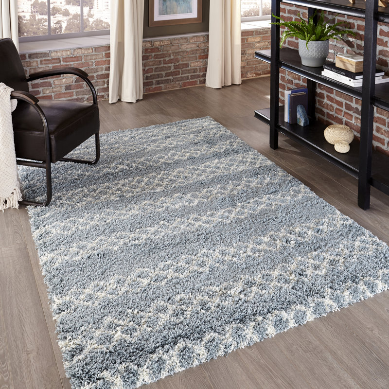 Coss Striped Indoor Rug, Rectangle 3'11" x 5'7"