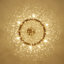Geetika Firework Crystal Sputnik Chandelier Dimmable Round Pendant-605996235-605996237