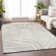 Premium Machine Washable Prisco Ivory Rug
