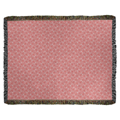 Couverture tissée hexagonale Katelyn Elizabeth