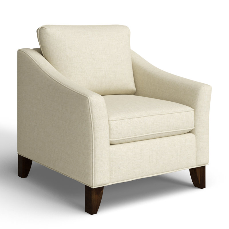 Mikah Upholstered Accent Chair, Ida Beige