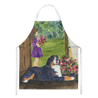 No Pattern Bib Apron