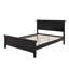 Grand lit plateforme Mid-Century moderne avec rangement sous le lit-1117429352-1117429354