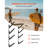 Surfboard Wall Mount 4 Tiers Horizontal Surfboard Rack for Storage Display