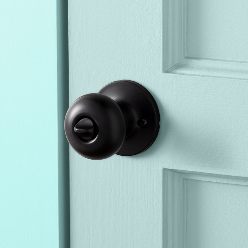 Durango Privacy Knobset, Flat Black