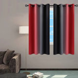 Daylyn Polyester Room Darkening Curtain Pair