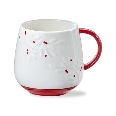 Winter Snow Botanical Coffee Mug