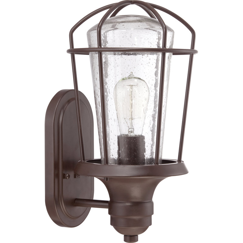 Lanterne murale d'extérieur Edelina, H 17,5 po x l 9,5 po x P 10 po
