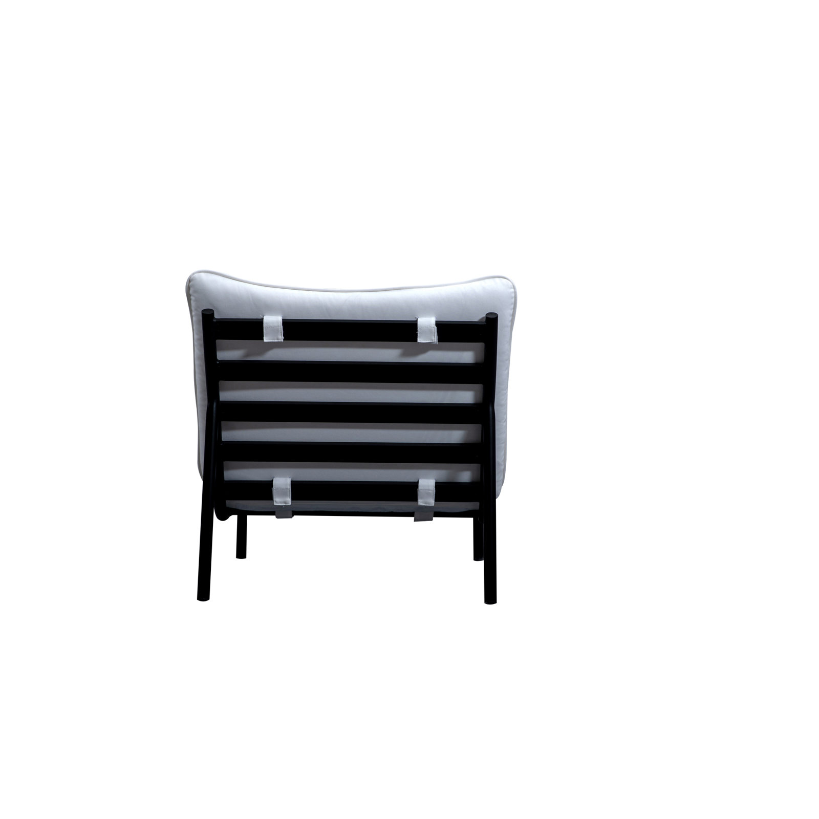 Outdoor Lounge Chair, White