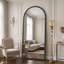 Miroir arqué pleine longueur, miroir décoratif perlé-50516336-50516337