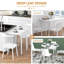 Dining Table with Wood Base-1659066195