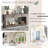 Console Table/Sofa Table With Storage Drawers And Bottom Shelf For Entryway Hallway-562199494