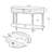 Brailen 29.02'' Console Table-286399782