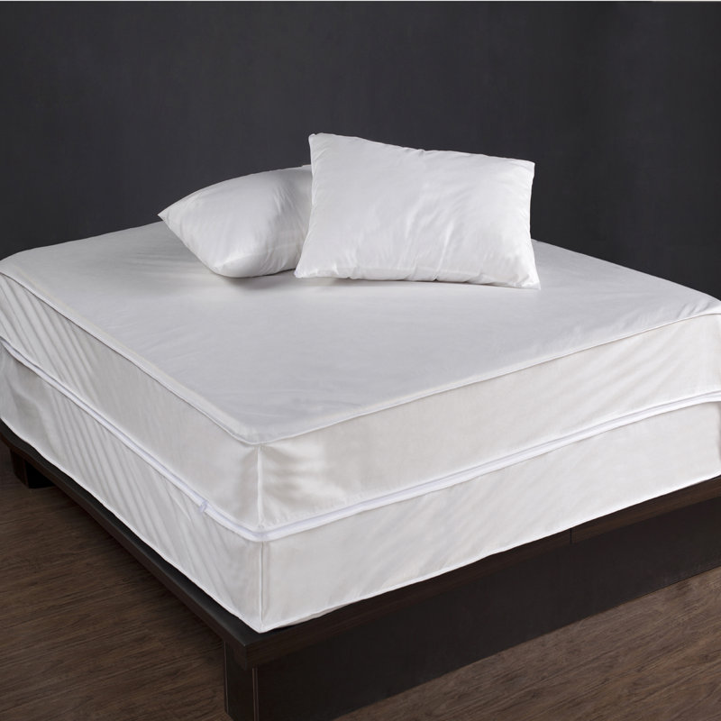 Adley Waterproof Fitted Mattress Protector Mattress Protector Case Pack, Twin