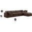 Canapé modulaire 5 pièces Itala-94482420