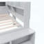 Lit de jour double avec armoires de rangement, armoire à chaussures et ports USB-602950968