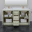 Strada 59.25'' Double Bathroom Vanity Base Only-1554335725