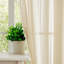 Paire de rideaux semi-transparents en polyester Burkard-488242897-488242896