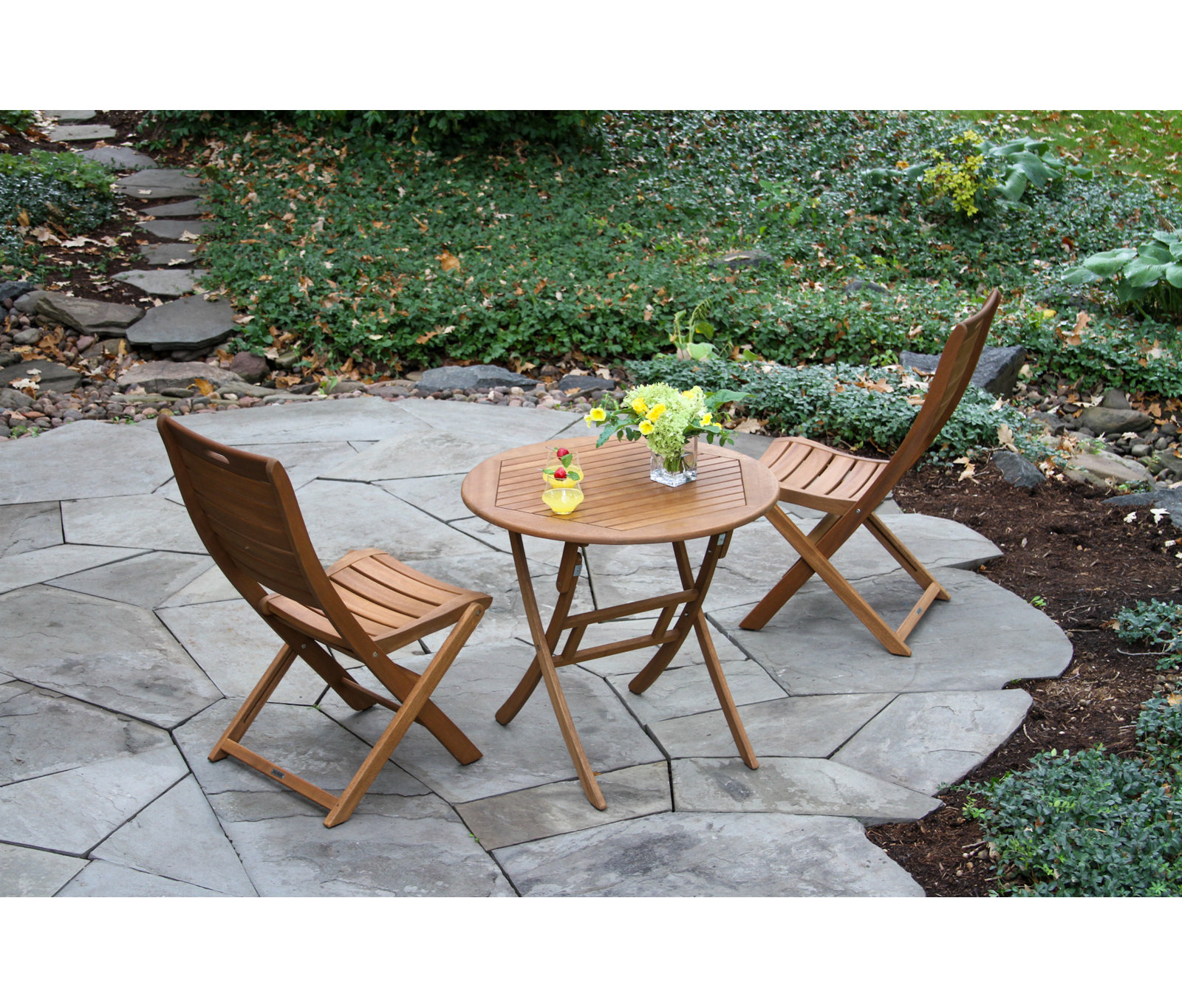 Kinsler 30'' Round 2-Person Bistro Set