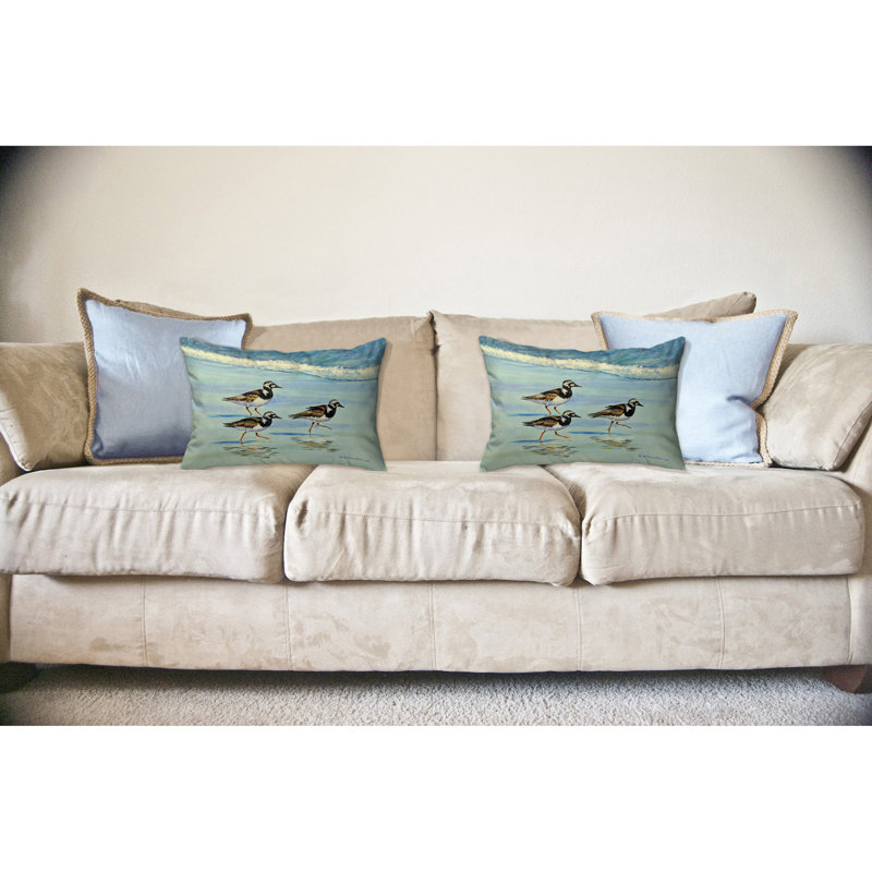 Housse et insert de coussin rectangulaire d'extérieur Noncorded, Grand format - 16 x 20