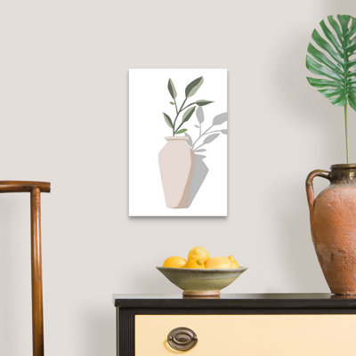 Vase et tige IV, art mural