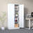 71"H Metal Garage Storage Cabinet-357876555