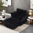 This single-seat corduroy sofa comes with an ottoman and throw pillows. It's perfect for sitting or lying down comfortably in the living room, on the balcony, or in the study-836046549