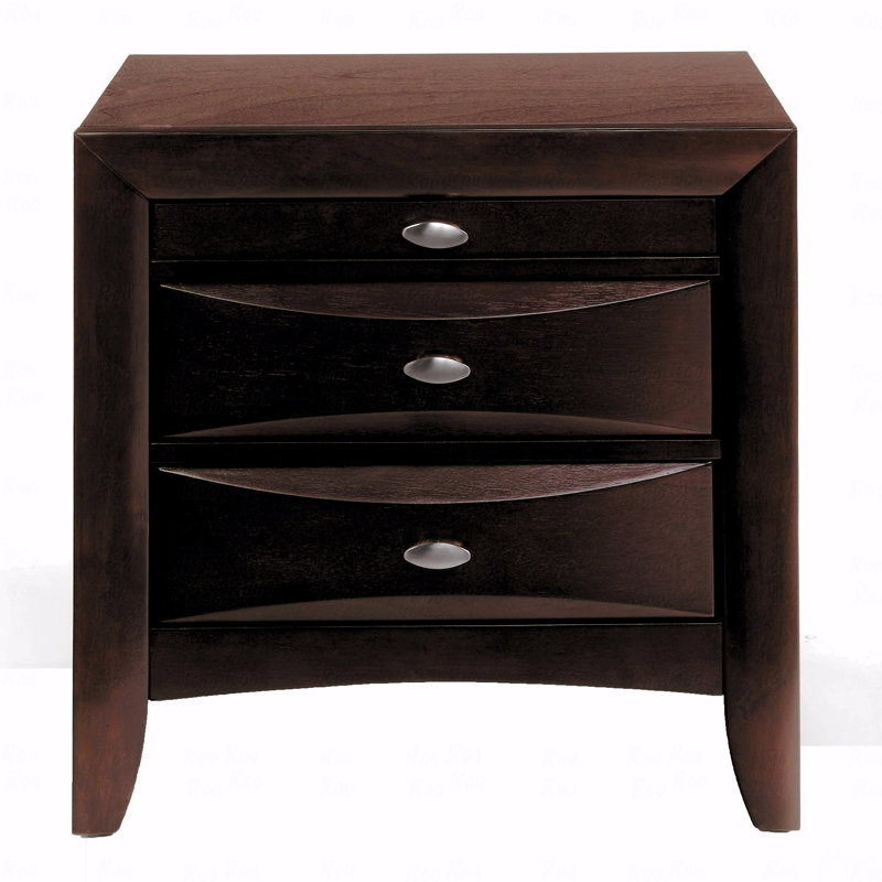 Table de chevet 2 tiroirs
